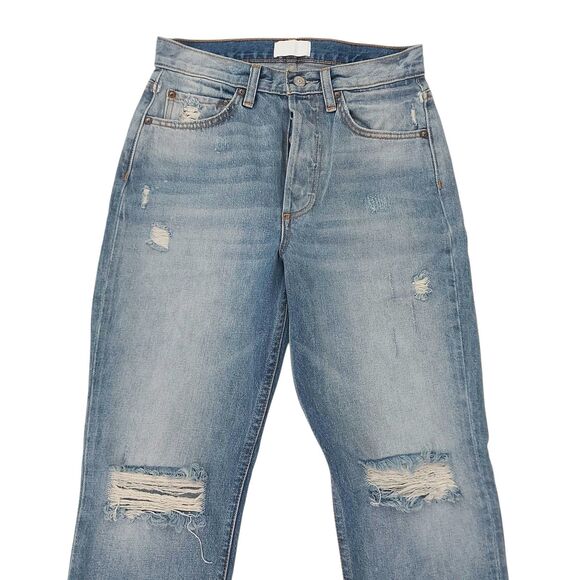 Boyish by Her Billy Jeans Womens 25 Easy Rider Button Fly Distressed Retro Y2K - Picture 3 of 13